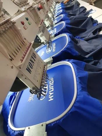 8 Head Multi Needle Comercial cap mașină de brodat